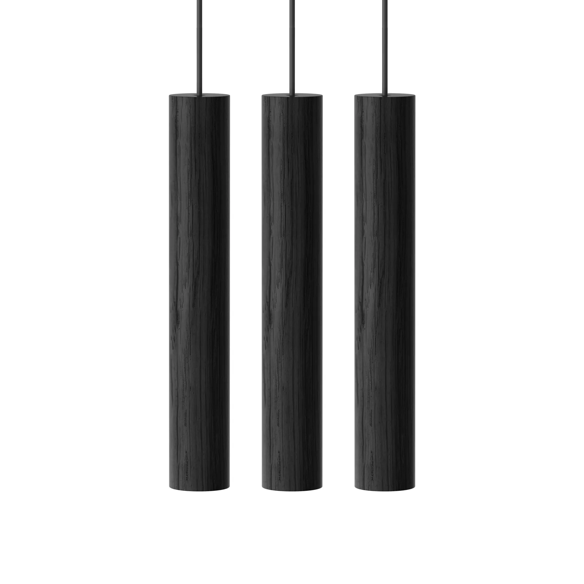 3 Chimes lampe, svart Umage