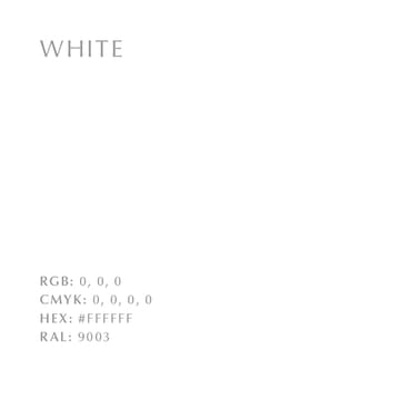 Acorn lampeskjerm hvit - polert kobber - Umage