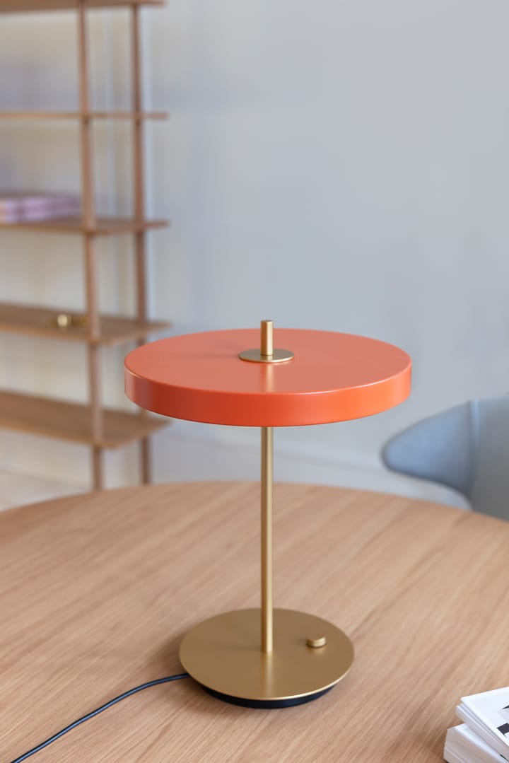 Asteria bordlampe, Oransje Umage