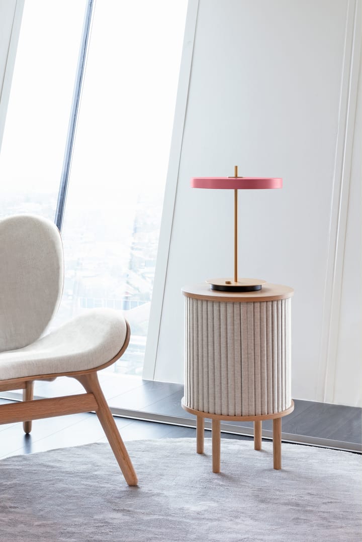 Asteria bordlampe, Rose Umage
