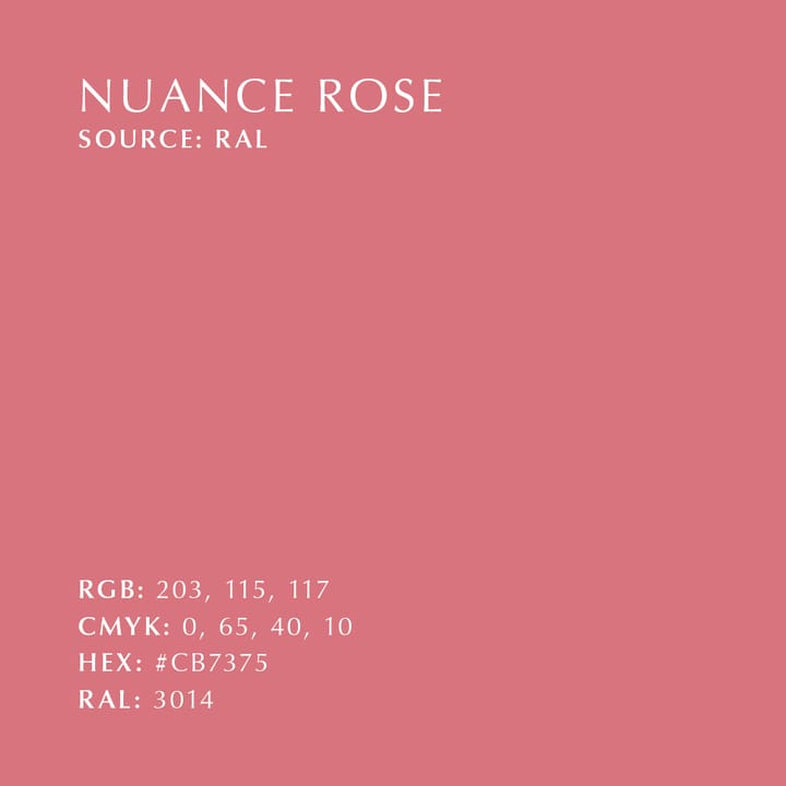 Asteria Mini taklampe, Nuance rose Umage