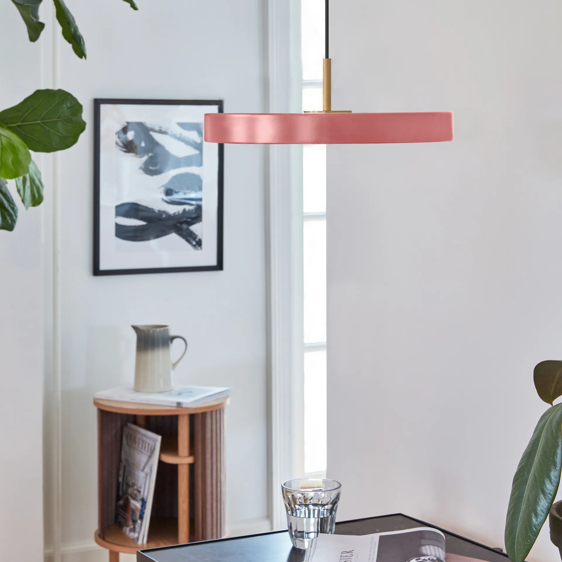 Asteria Mini taklampe, Nuance rose Umage