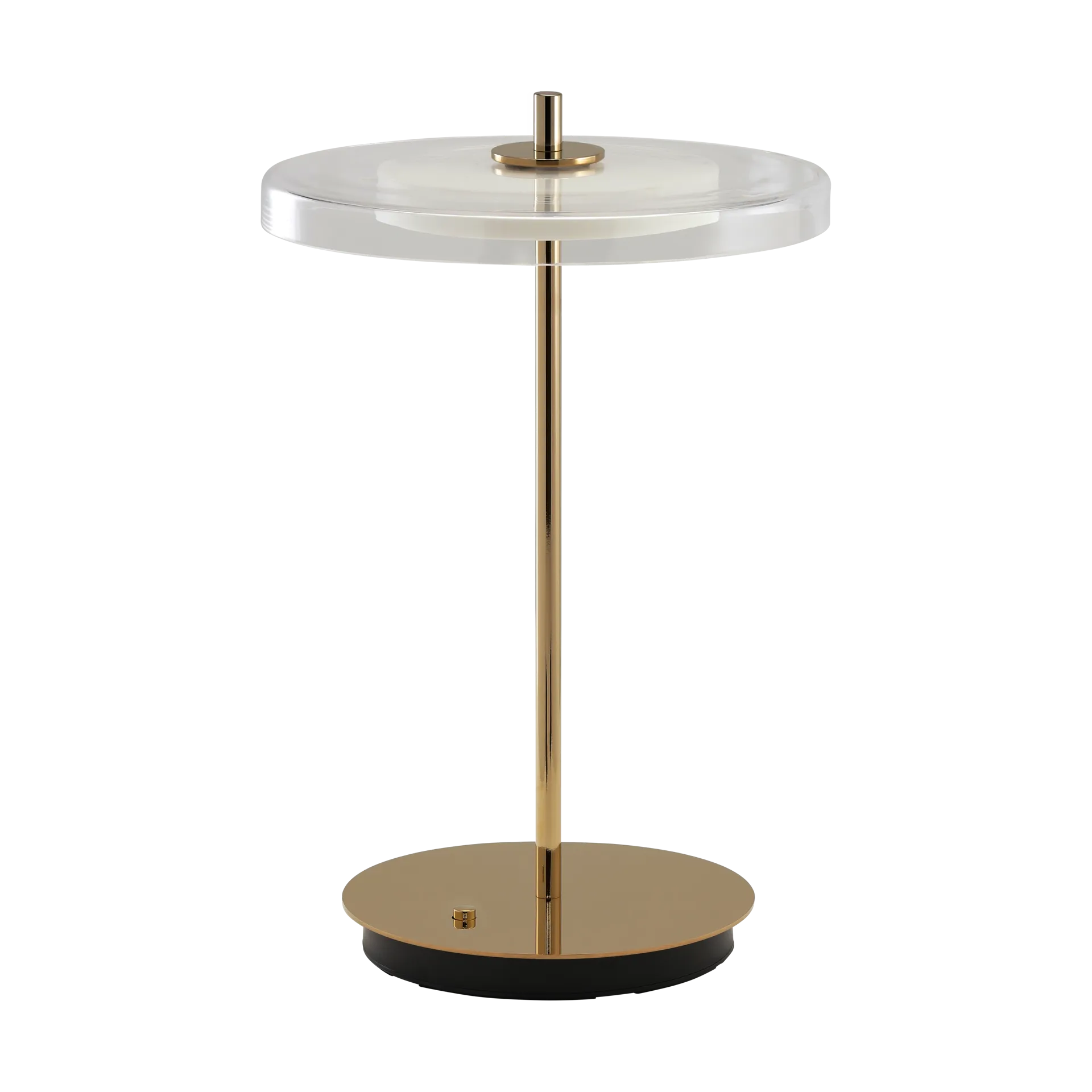 Asteria Move bordlampe, Glass-polished brass Umage