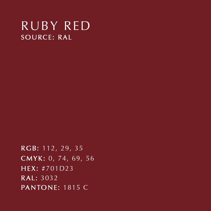 Asteria Move bordlampe - Ruby red - Umage