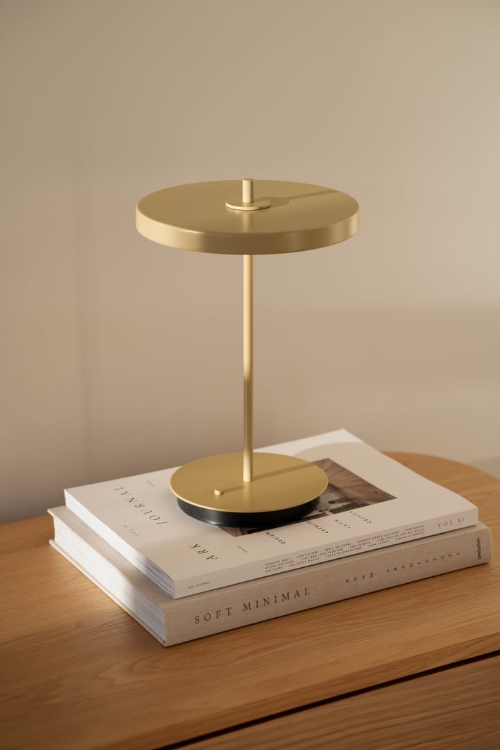 Asteria Move portabel bordlampe, Monochrome-butter yellow Umage