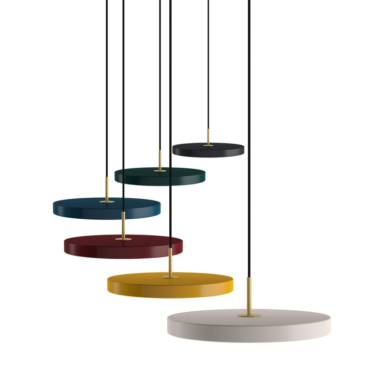 Asteria taklampe, Nuance olivene Umage
