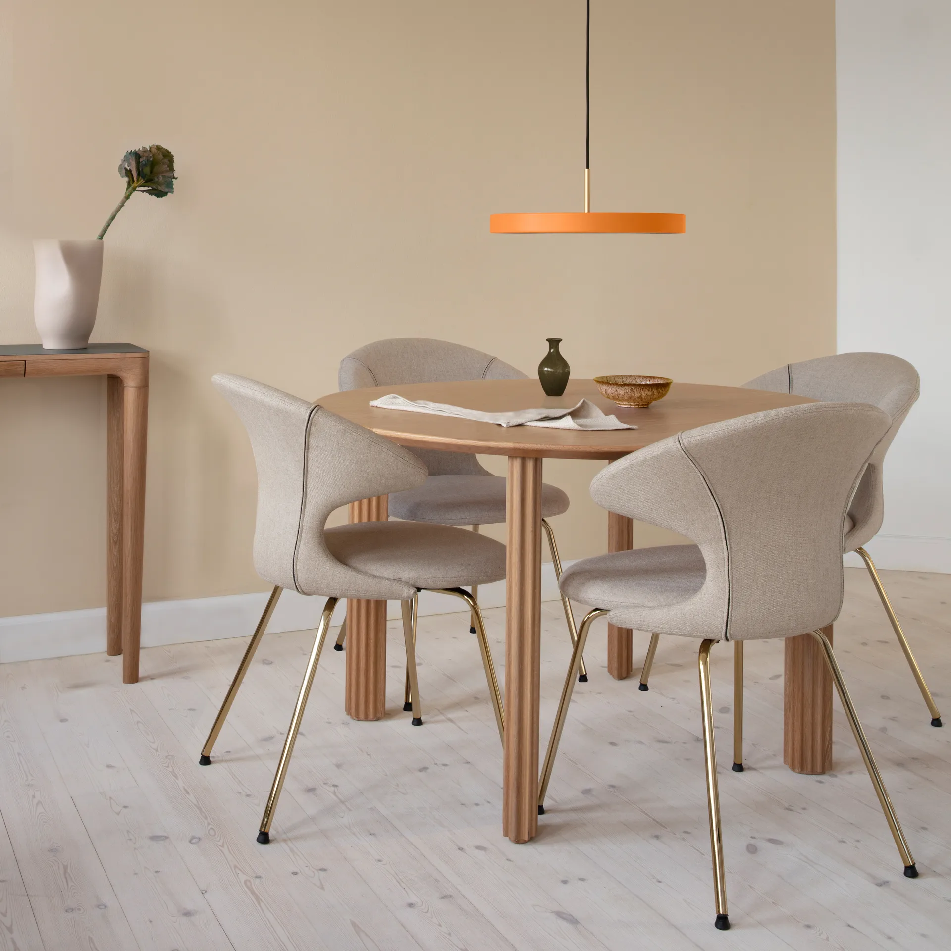 Asteria taklampe, Nuance oransje Umage