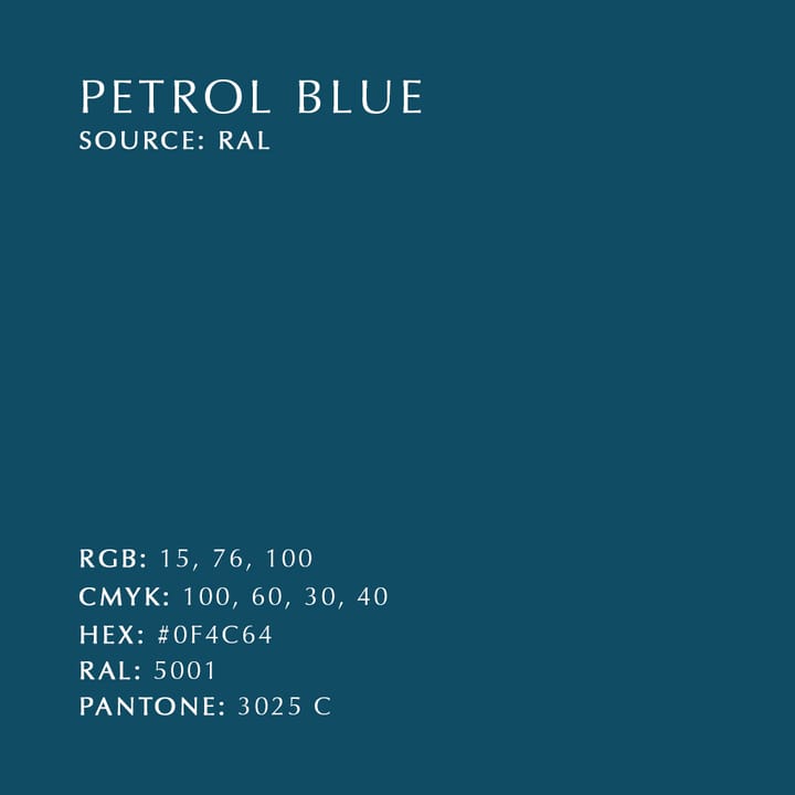 Asteria taklampe - petrol - Umage