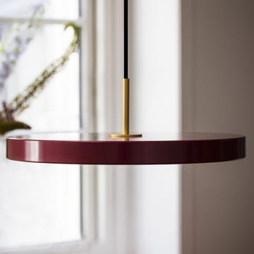 Asteria taklampe - ruby (vinrød) - Umage