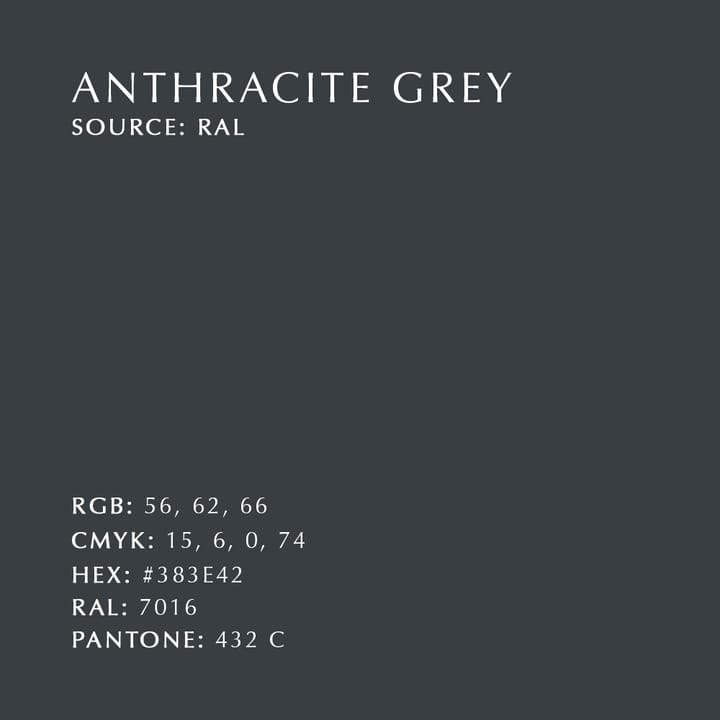 Asteria Up plafond medium - Anthracite grey - Umage