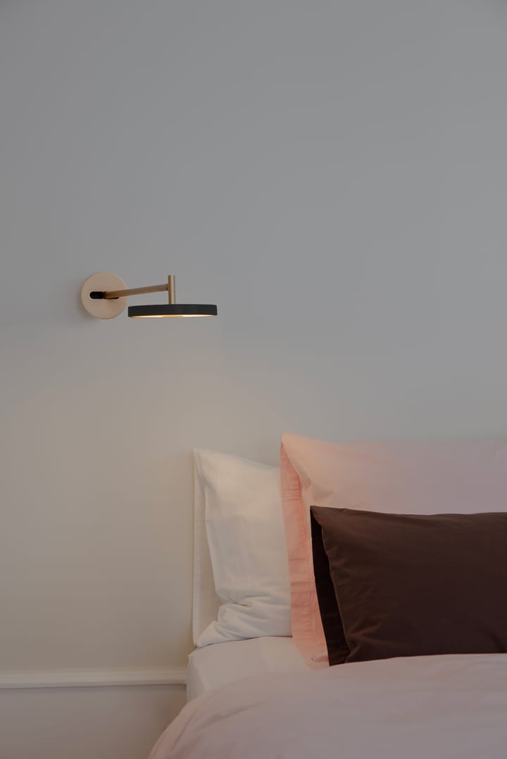 Asteria Wall long vegglampe, Black Umage