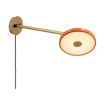 Asteria Wall long vegglampe - Nuance orange - Umage