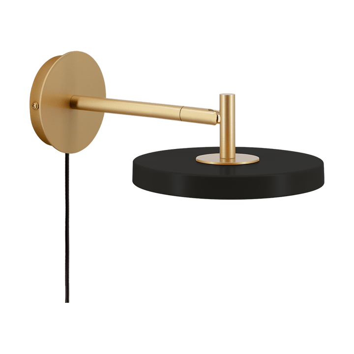 Asteria Wall short vegglampe - Black - Umage