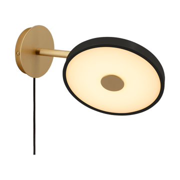 Asteria Wall short vegglampe - Black - Umage