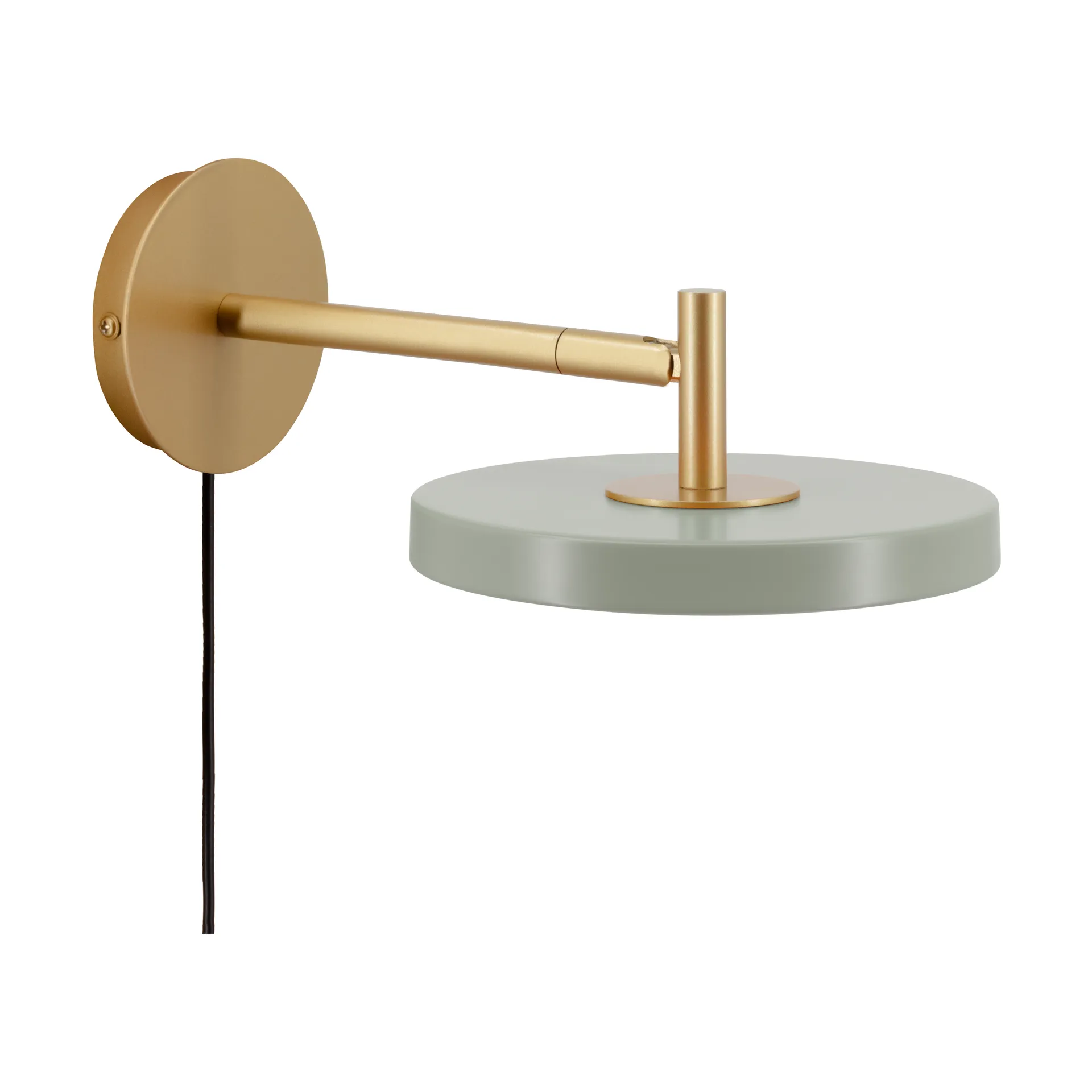 Asteria Wall short vegglampe, Nuance oliven Umage