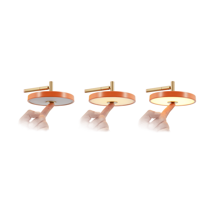 Asteria Wall short vegglampe, Nyans oransje Umage