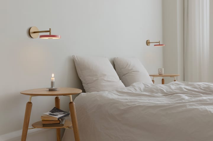 Asteria Wall short vegglampe, Nyansom rosa Umage