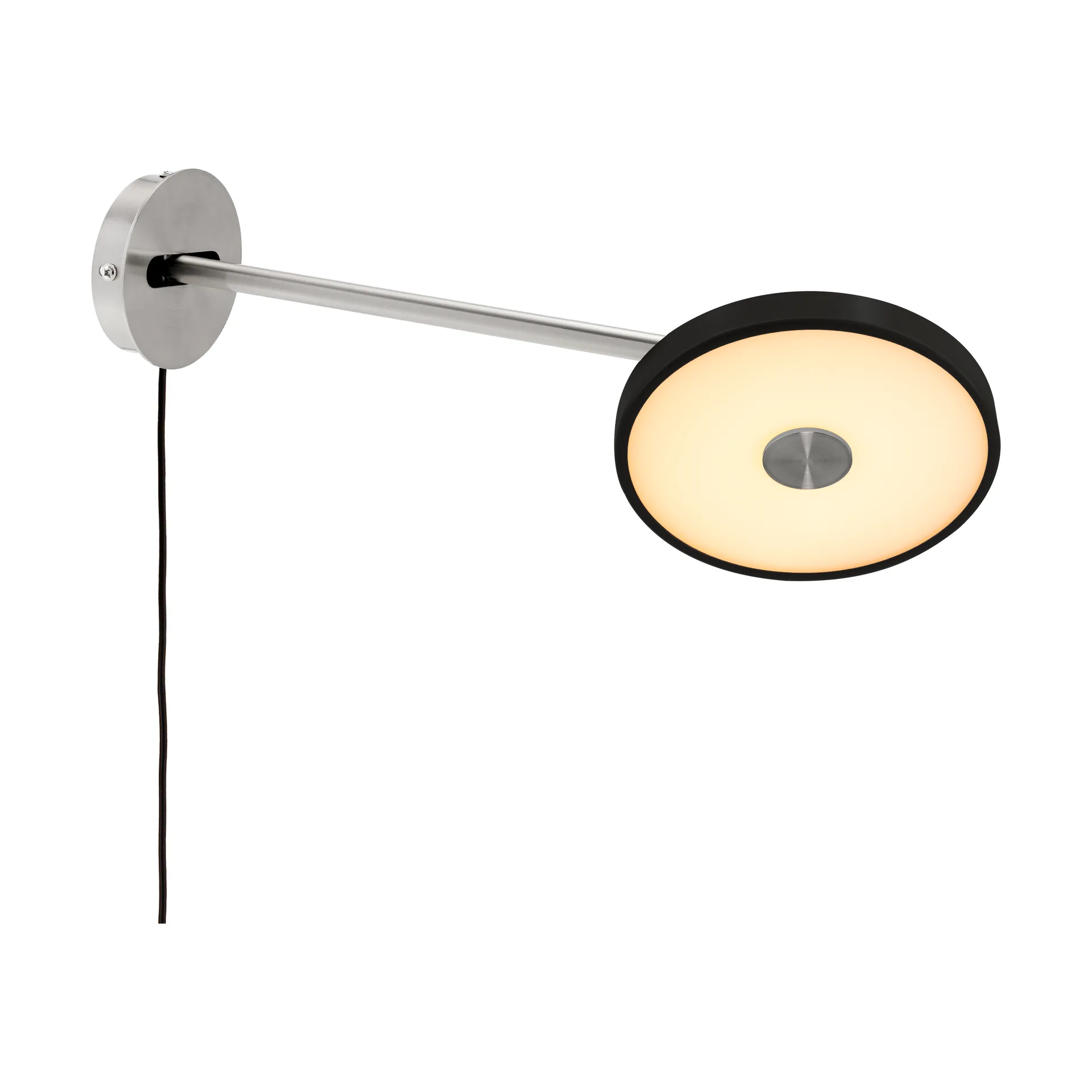 Asteria Wall vegglampe, Long, Black-chrome Umage