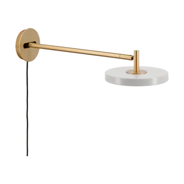 Asteria Wall vegglampe - Long, Nuance mist-brass - Umage
