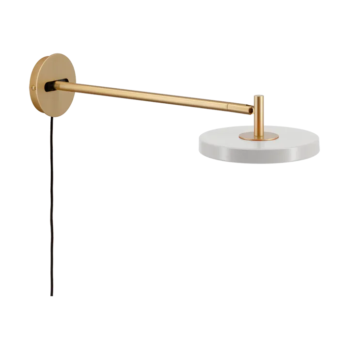 Asteria Wall vegglampe - Long, Nuance mist-brass - Umage