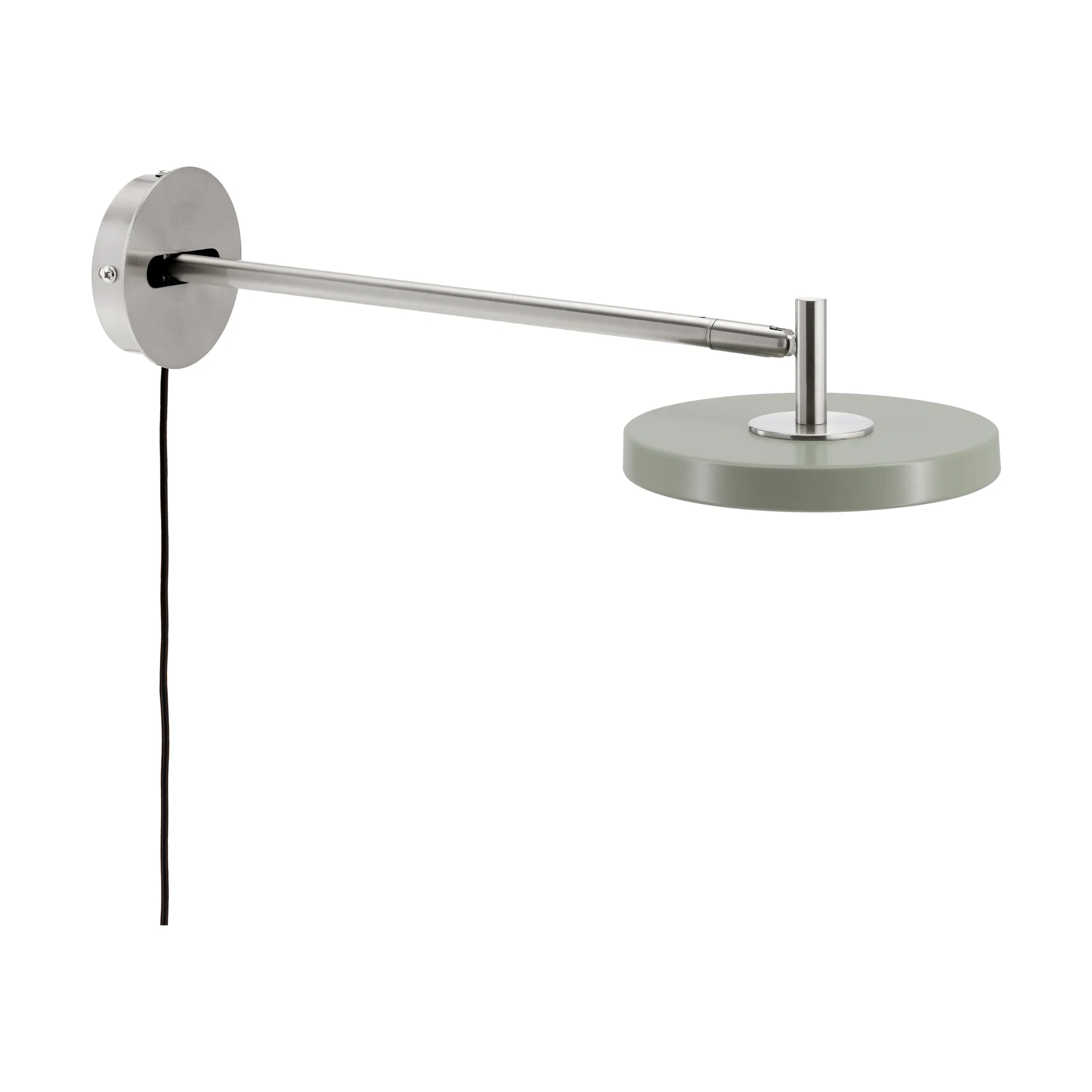 Asteria Wall vegglampe, Long, Nuance olive-chrome Umage