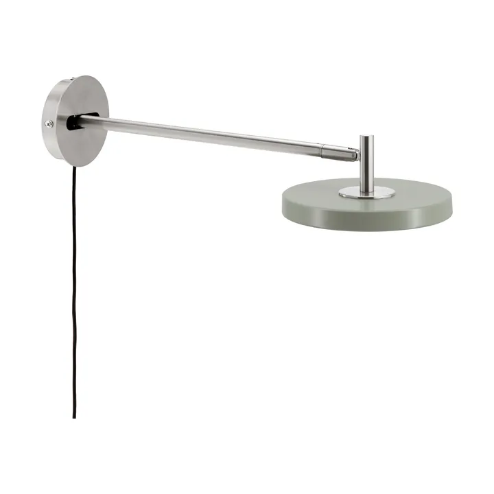 Asteria Wall vegglampe - Long, Nuance olive-chrome - Umage