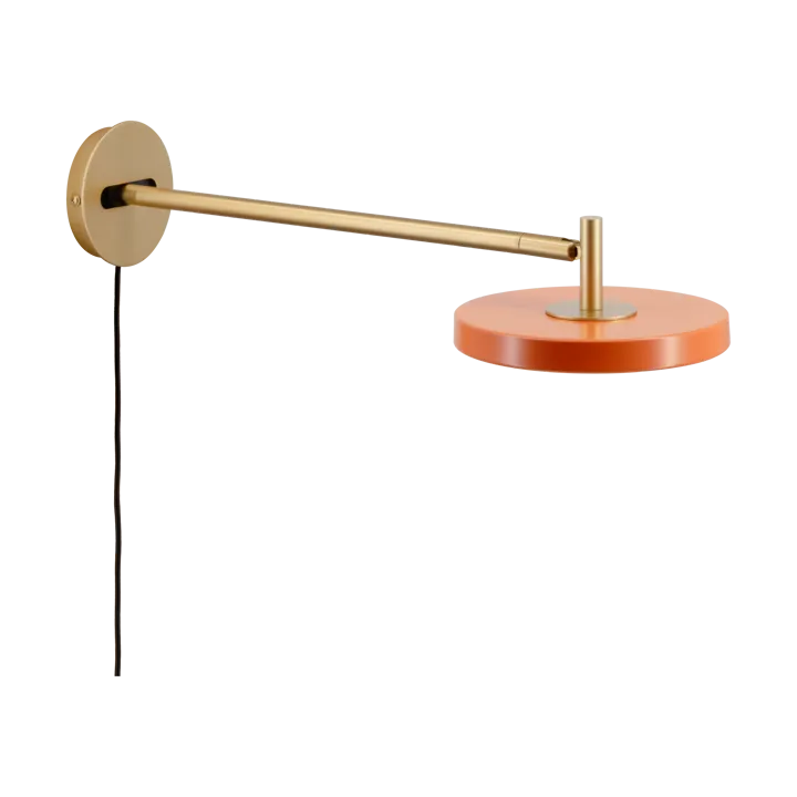 Asteria Wall vegglampe - Long, Nuance orange-brass - Umage