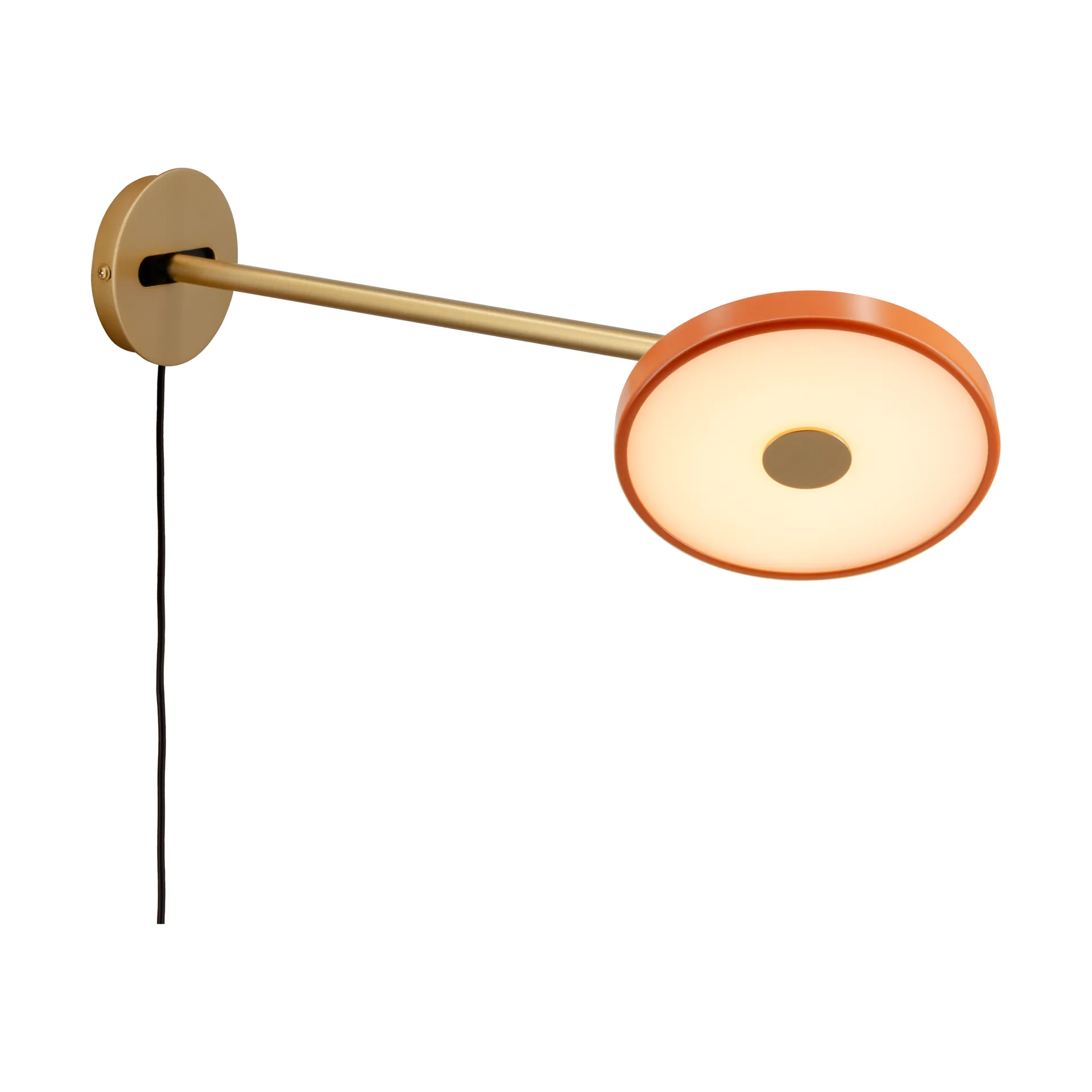 Asteria Wall vegglampe, Long, Nuance orange-brass Umage