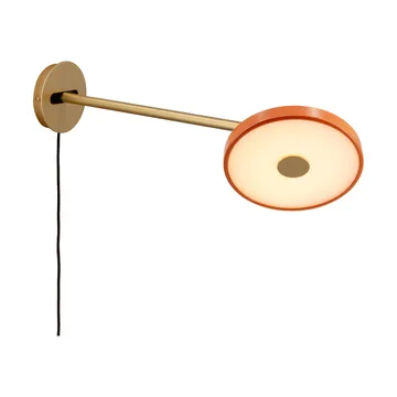 Asteria Wall vegglampe - Long, Nuance orange-brass - Umage