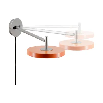 Asteria Wall vegglampe - Long, Nuance orange-chrome - Umage