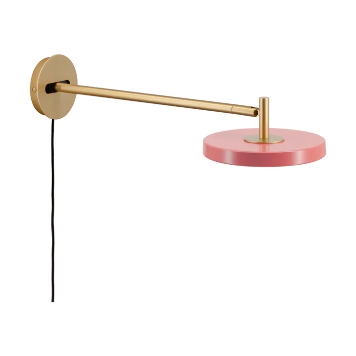 Asteria Wall vegglampe - Long, Nuance rose-brass - Umage