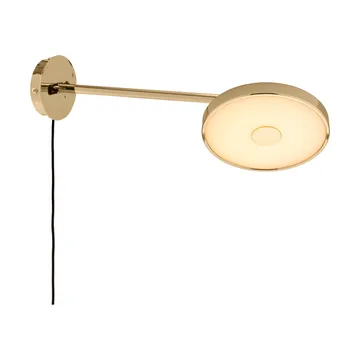 Asteria Wall vegglampe - Long, Polished brass - Umage