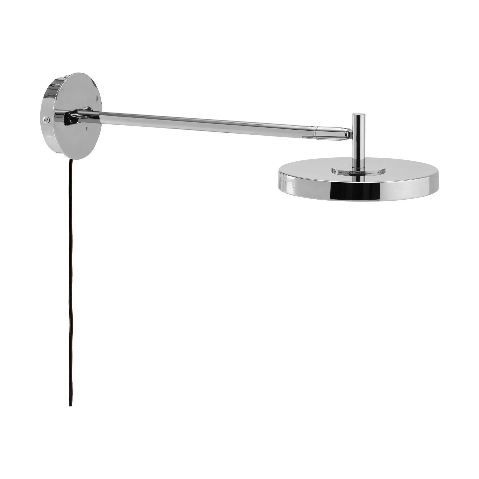 Asteria Wall vegglampe, Long, Polished steel Umage
