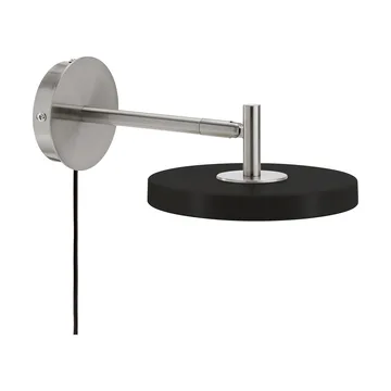 Asteria Wall vegglampe - Short, Black-chrome - Umage