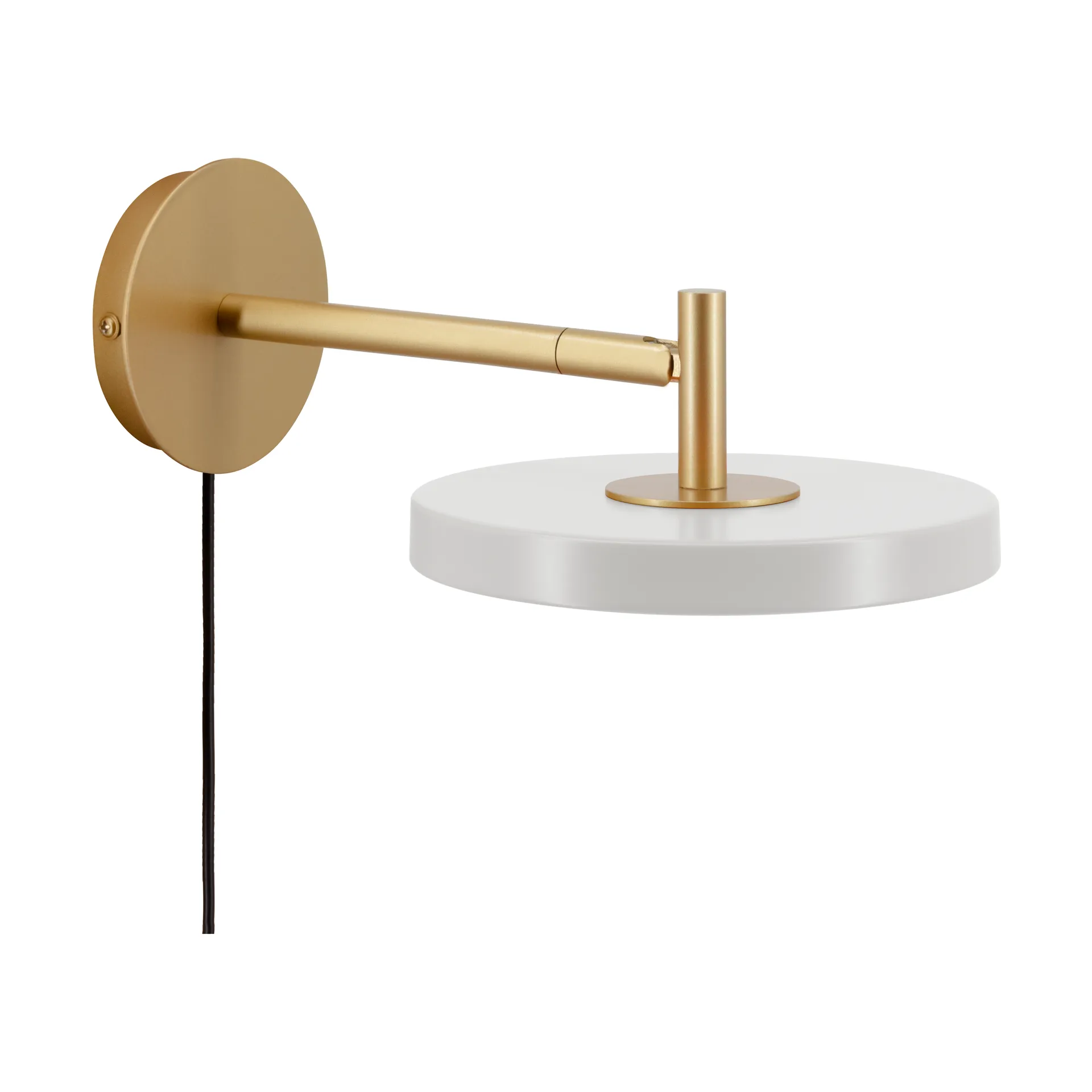 Asteria Wall vegglampe, Short, Nuance mist-brass Umage