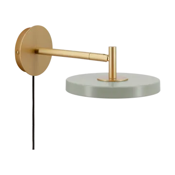 Asteria Wall vegglampe - Short, Nuance olive-brass - Umage