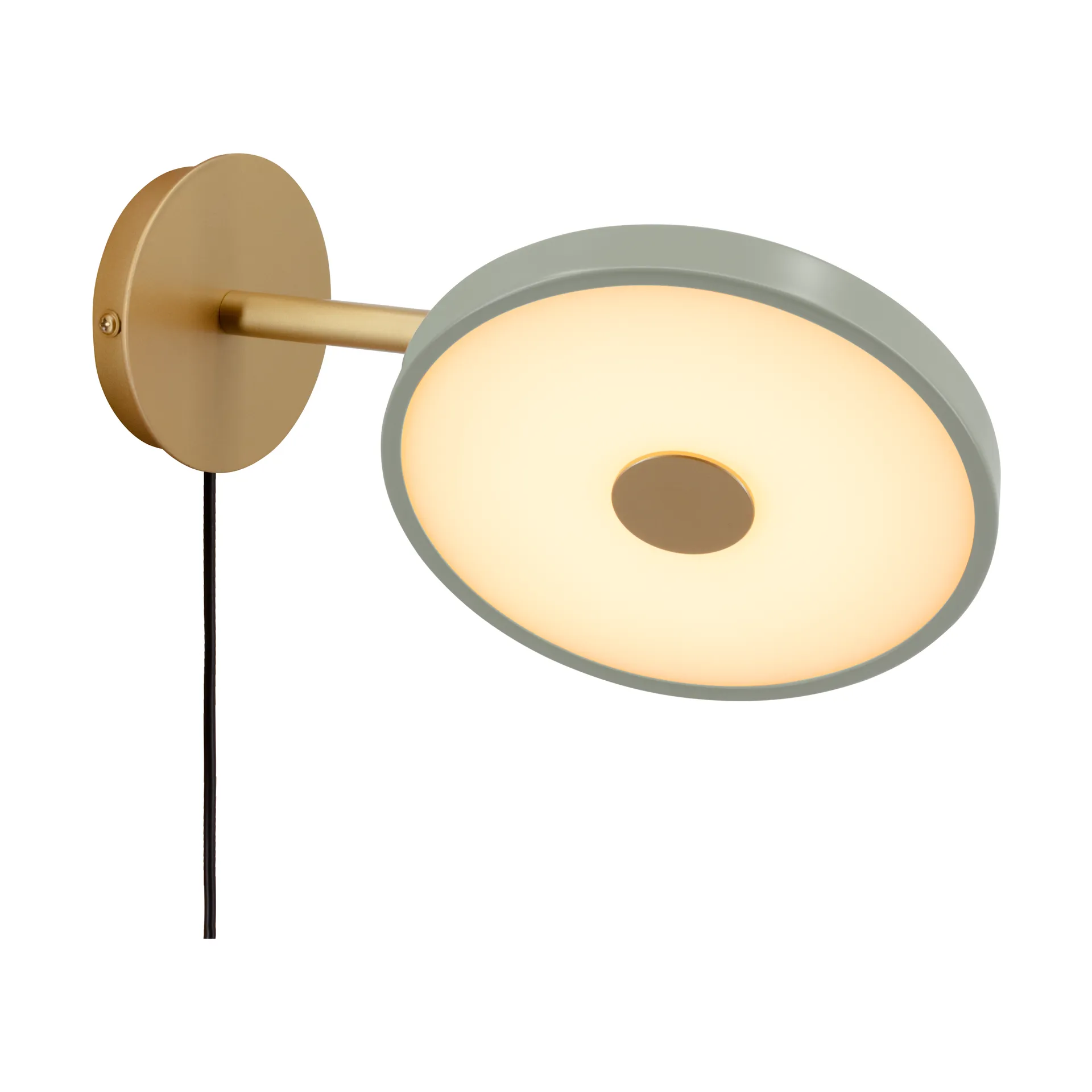 Asteria Wall vegglampe, Short, Nuance olive-brass Umage