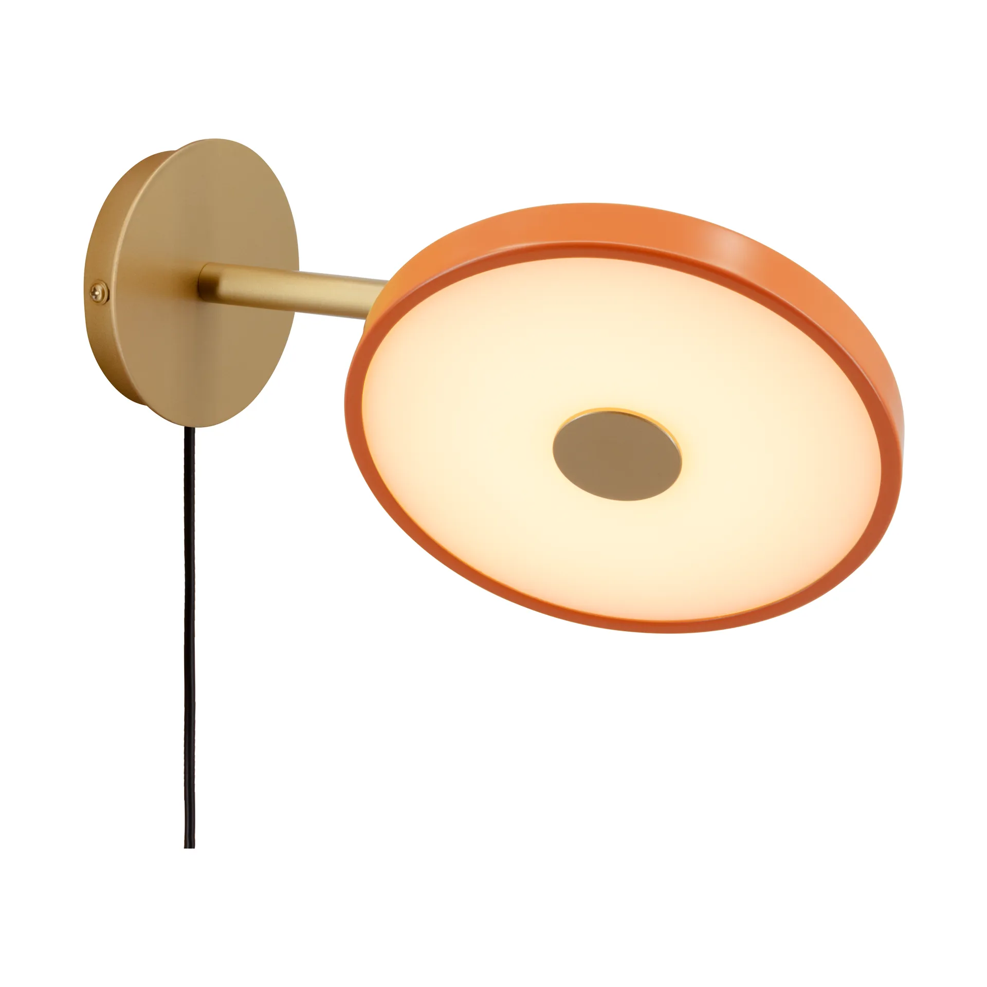 Asteria Wall vegglampe, Short, Nuance orange-brass Umage