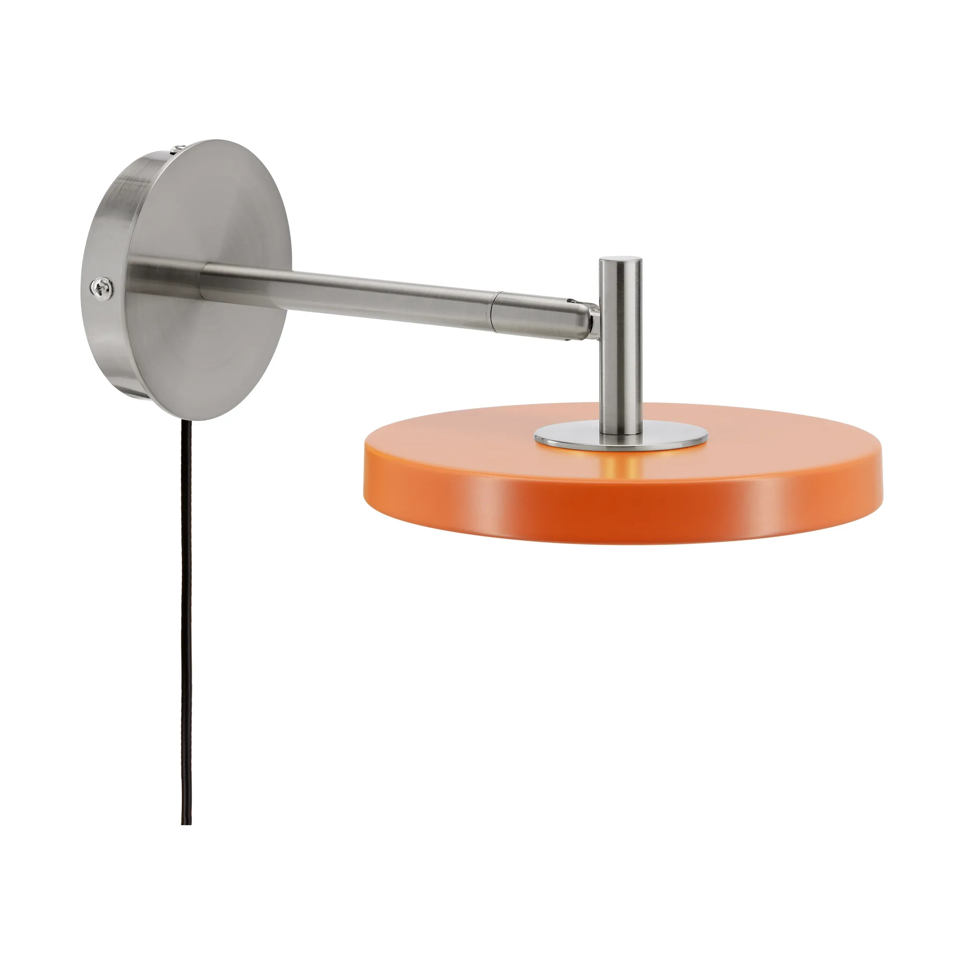 Asteria Wall vegglampe, Short, Nuance orange-chrome Umage