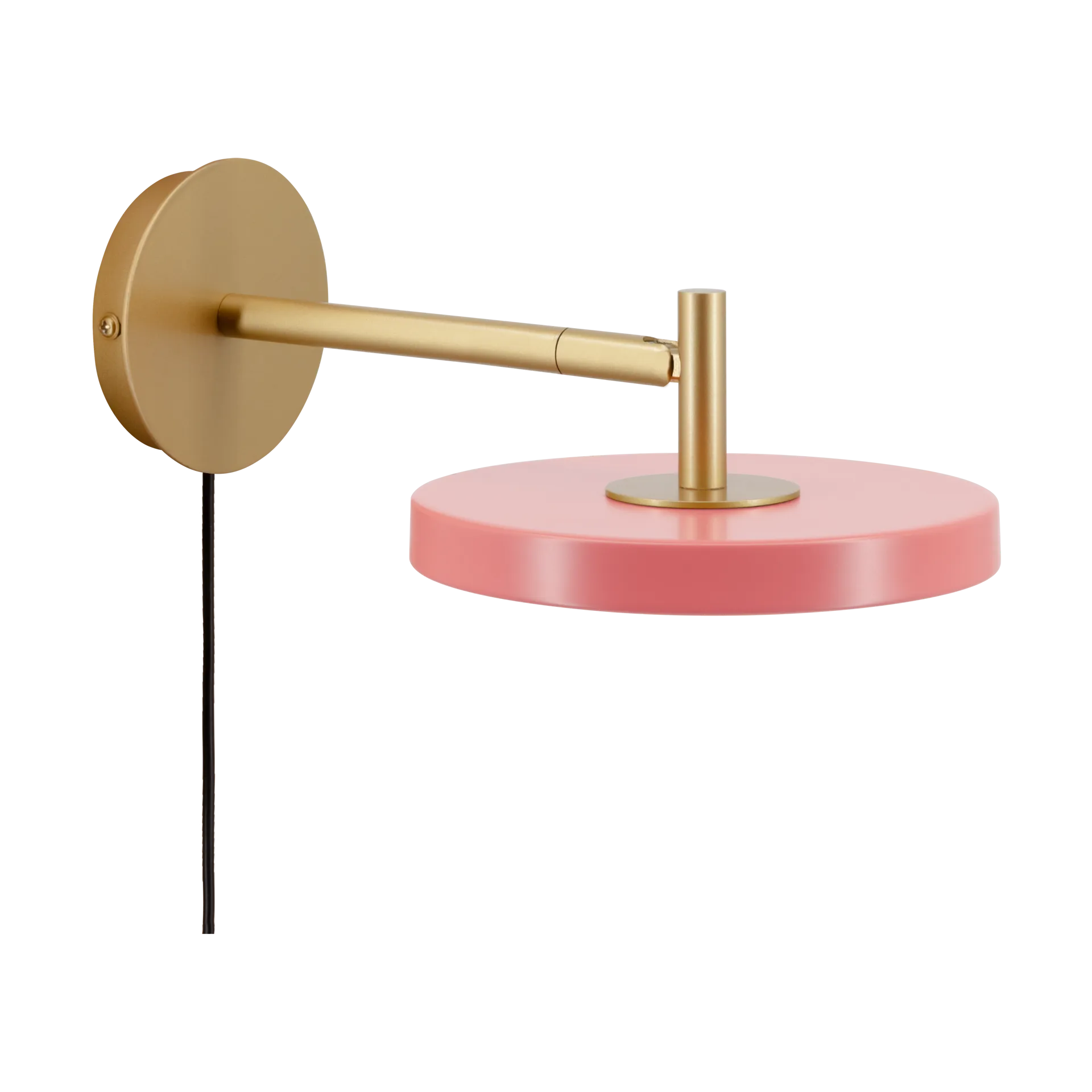 Asteria Wall vegglampe, Short, Nuance rose-brass Umage