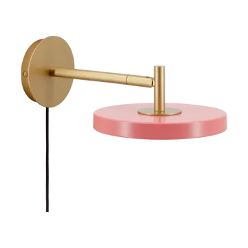 Asteria Wall vegglampe - Short, Nuance rose-brass - Umage