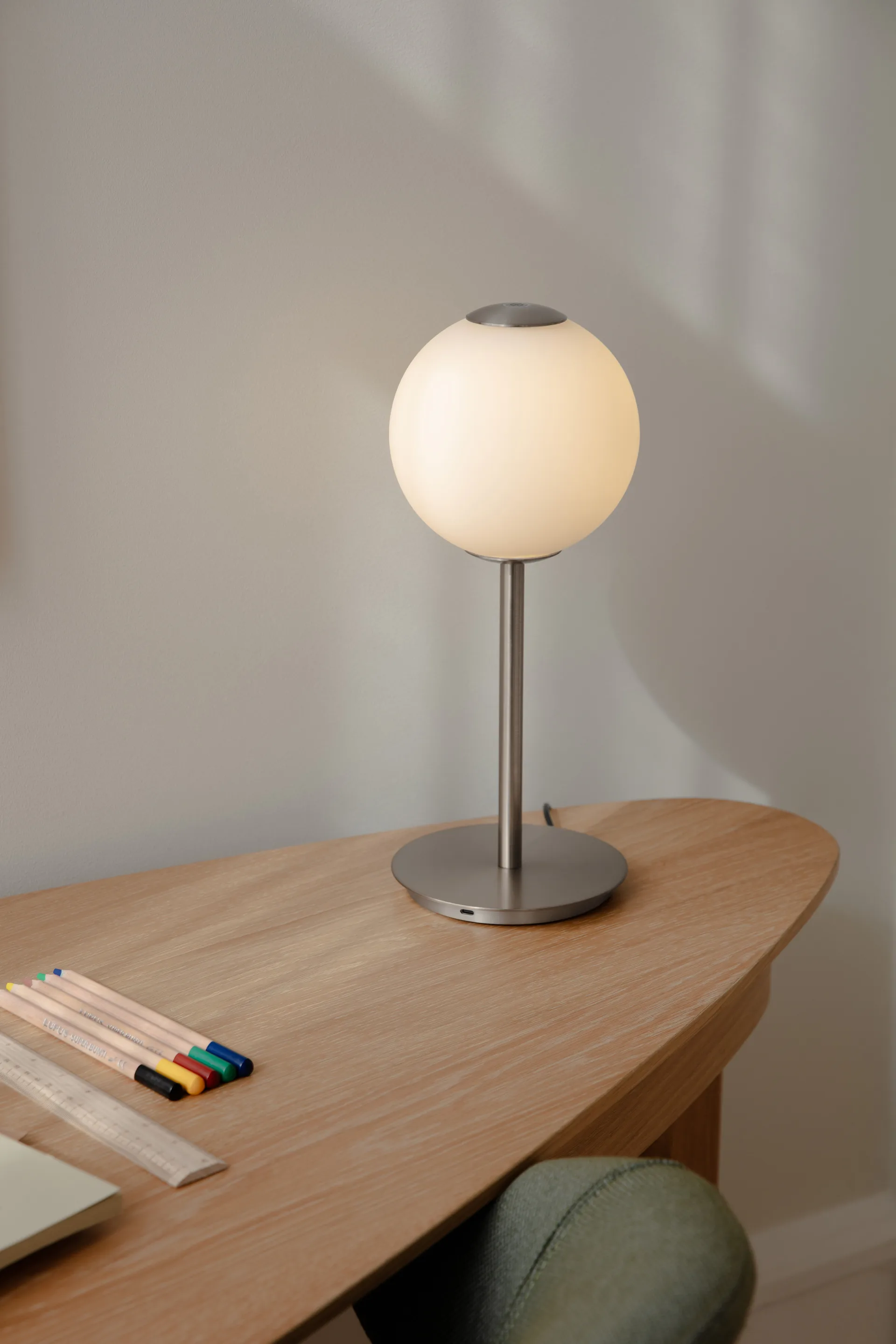 Audrey Table bordlampe, Steel Umage