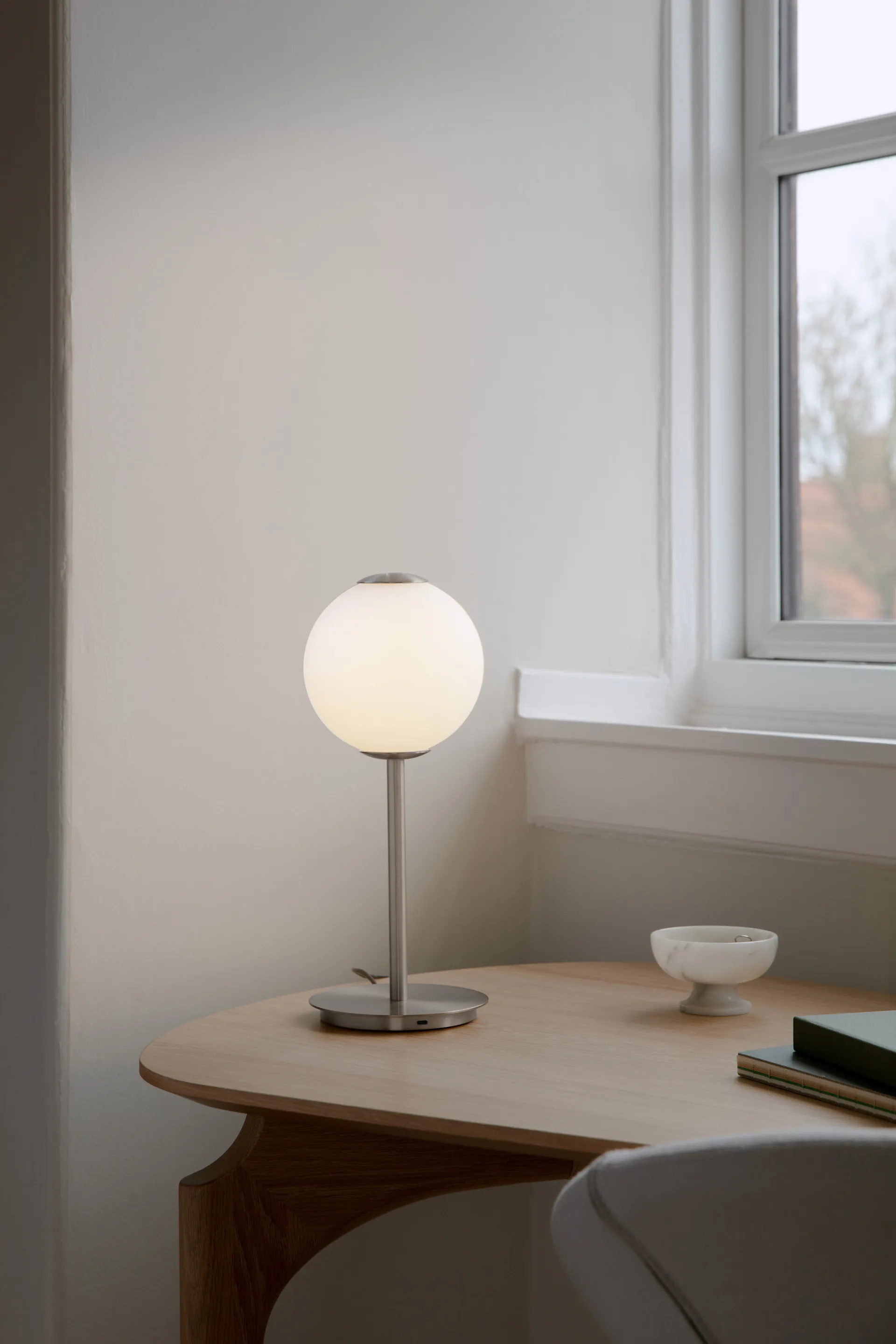 Audrey Table bordlampe, Steel Umage