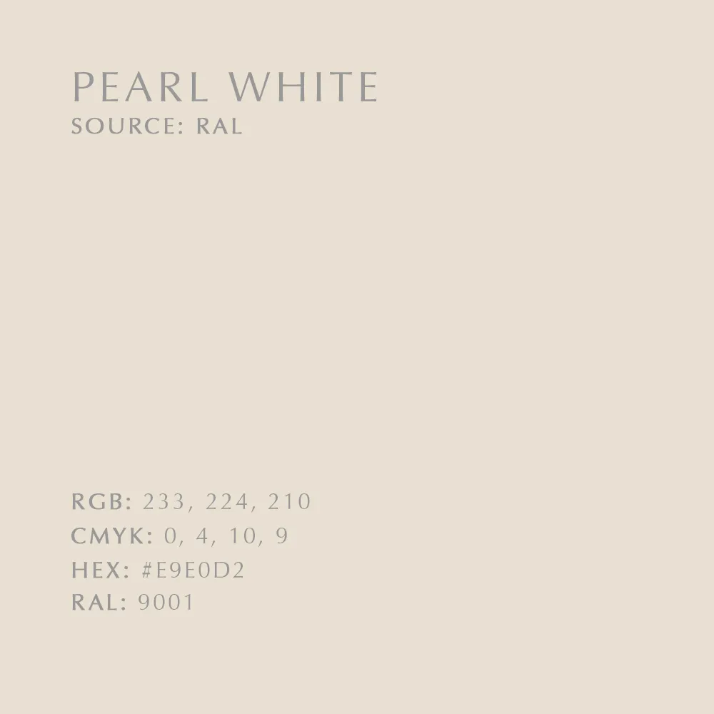 Butterflies knagg medium, Pearl white Umage