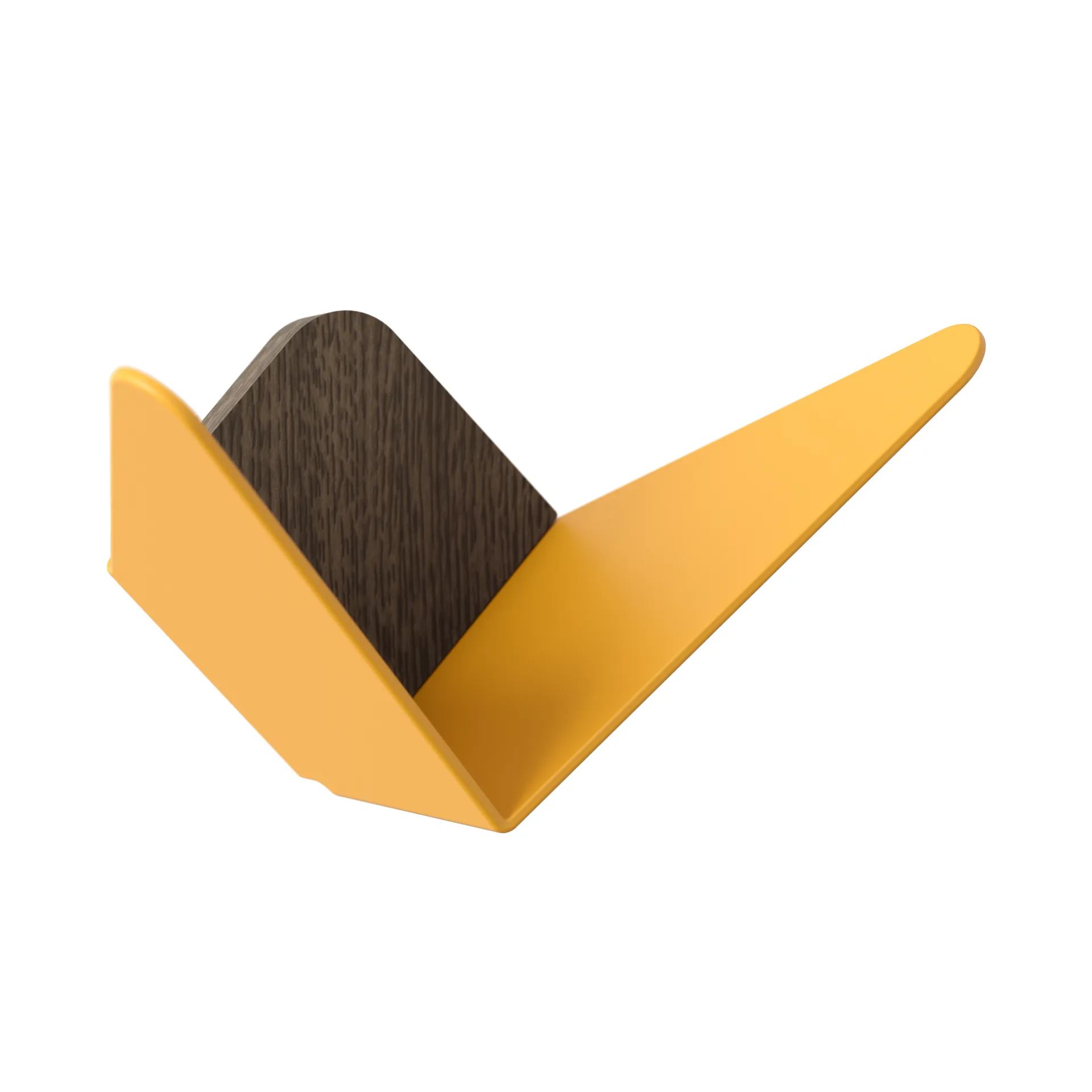 Butterflies knagg medium, Saffron yellow Umage