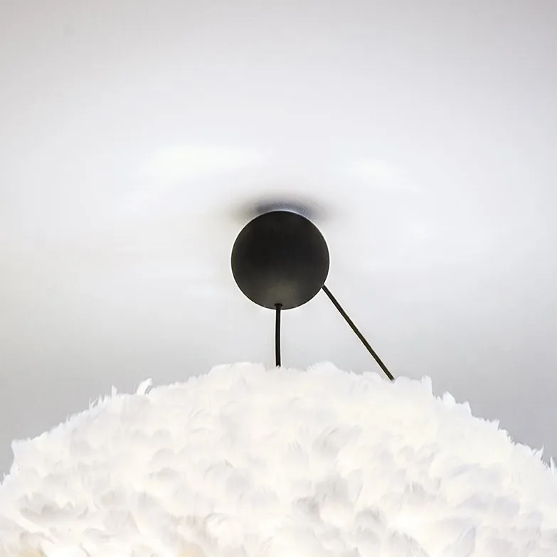 Cannonball takkopp med ledning, sort Umage