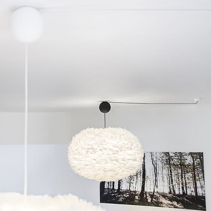 Cannonball takkopp med ledning, sort Umage