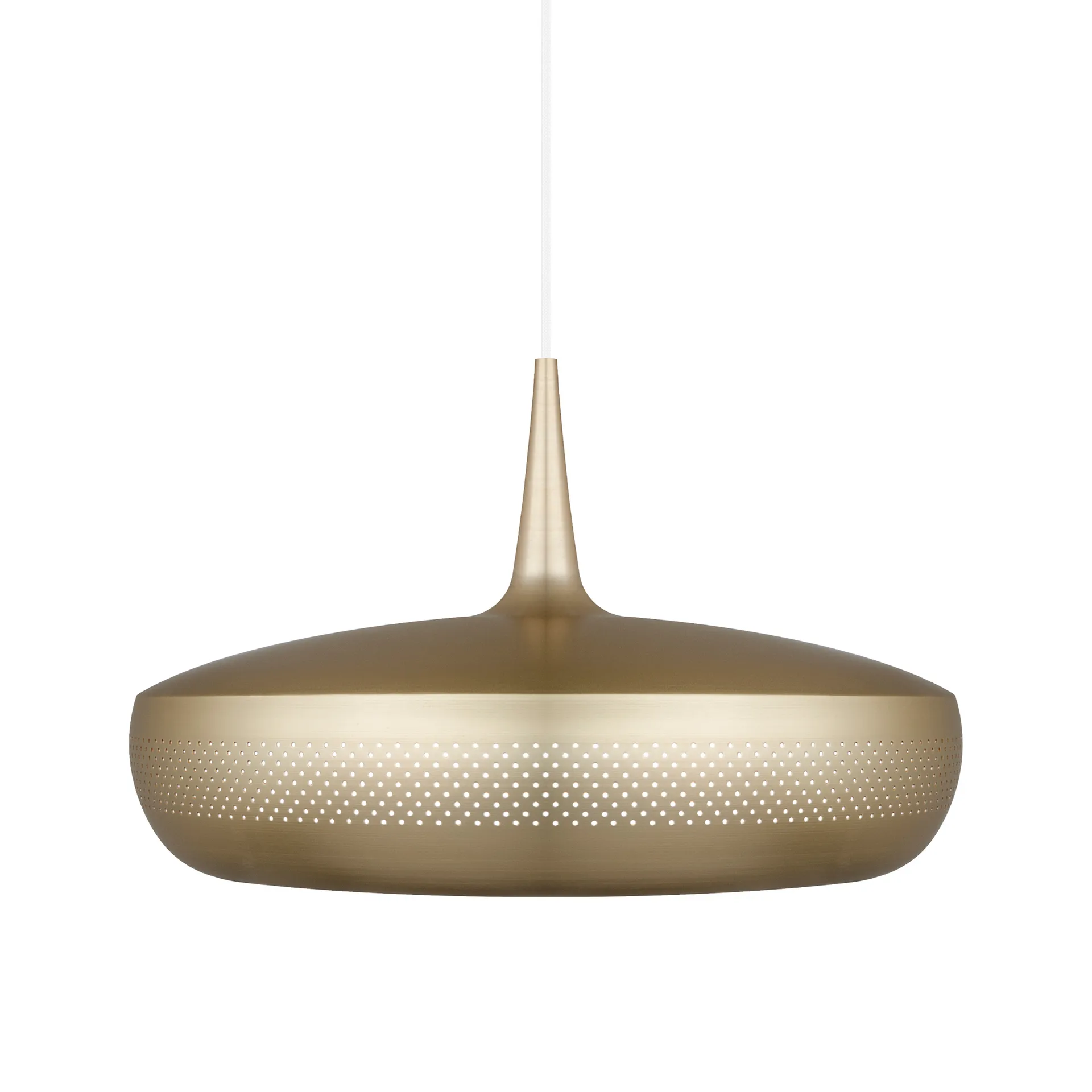 Clava Dine taklampe Ø43 cm, Brushed brass Umage