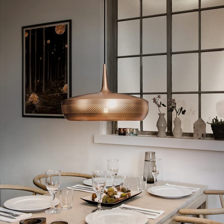 Clava Dine taklampe Ø43 cm, Brushed copper Umage