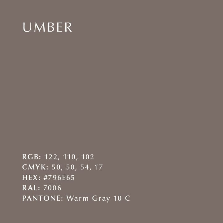 Clava Dine taklampe Ø43 cm, Umber Umage